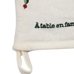 Fabrique de Styles Paire de gants cuisine en coton écru - P'tit Légume* Torchons, Tabliers Et Maniques