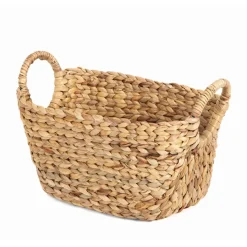 Fabrique de Styles Panier caracas 40x23xh26cm en jacinthe d'eau* Paniers Et Corbeilles