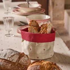 Fabrique de Styles Panière à pain en coton - P'tits Cœurs* Paniers Et Corbeilles