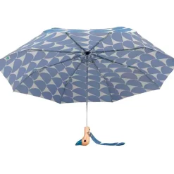 Fabrique de Styles Parapluie compact manche tête de canard denim moon* Accessoires Mode
