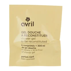 Fabrique de Styles Pastille gel douche à reconstituer 300ml parfum tiaré* Savon Solide