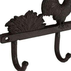 Fabrique de Styles Patère 4 crochets en fonte - Basse-Cour* Patères