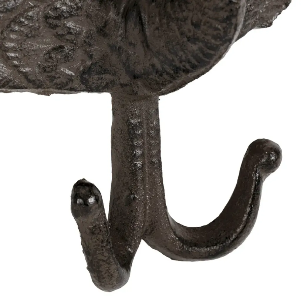 Fabrique de Styles Patère double paon en fonte* Patères