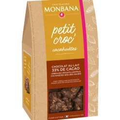 Fabrique de Styles Petit croc' lait cacahuetes 120g* Chocolats Et Confiseries