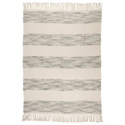 Fabrique de Styles Plaid courba 170x130cm en coton et acrylique* Plaids
