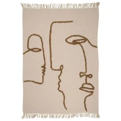 Fabrique de Styles Plaid en coton 170x130cm - Organic* Plaids