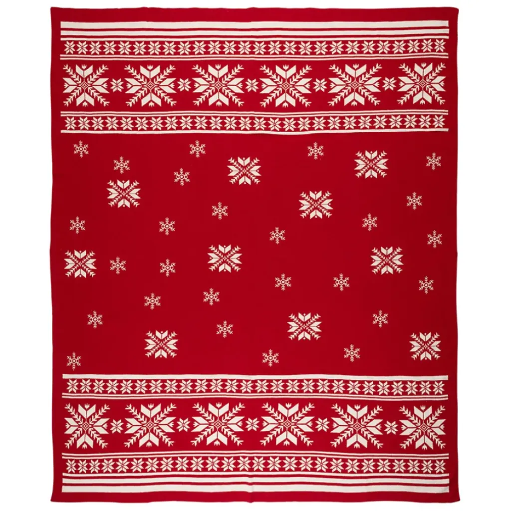 Fabrique de Styles Plaid en coton 150x125cm - Noel* Plaids