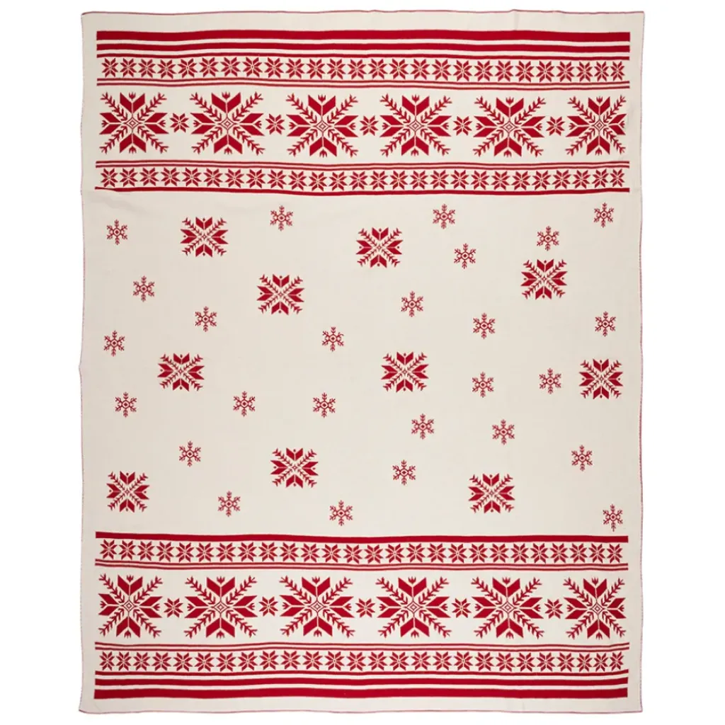 Fabrique de Styles Plaid en coton 150x125cm - Noel* Plaids