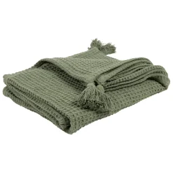 Fabrique de Styles Plaid en coton 170x130cm - Beezz* Plaids