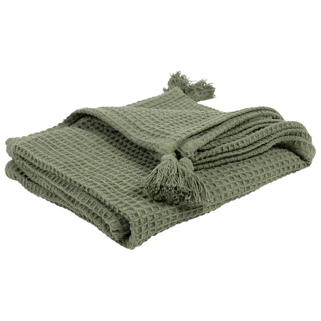 Fabrique de Styles Plaid en coton 170x130cm - Beezz* Plaids