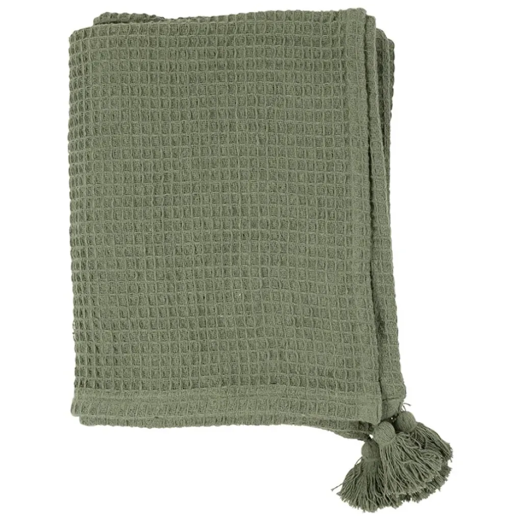 Fabrique de Styles Plaid en coton 170x130cm - Beezz* Plaids