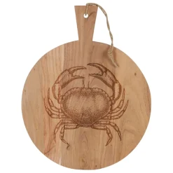 Fabrique de Styles Planche a découper crabe en acacia 40x50cm - Dalbert* Planches À Découper