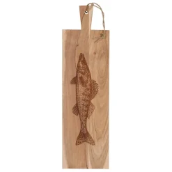 Fabrique de Styles Planche a découper poisson en acacia 20x70cm - Dalbert* Planches À Découper