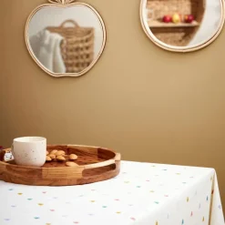 Fabrique de Styles Plateau en acacia 33x33xh4.5cm - Famille* Plateaux