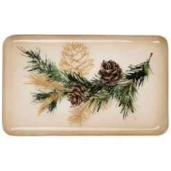 Fabrique de Styles Plateau en fer vert - Epicea* Plateaux