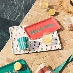 Fabrique de Styles Plateau en fer 15x30cm - Palma* Plateaux