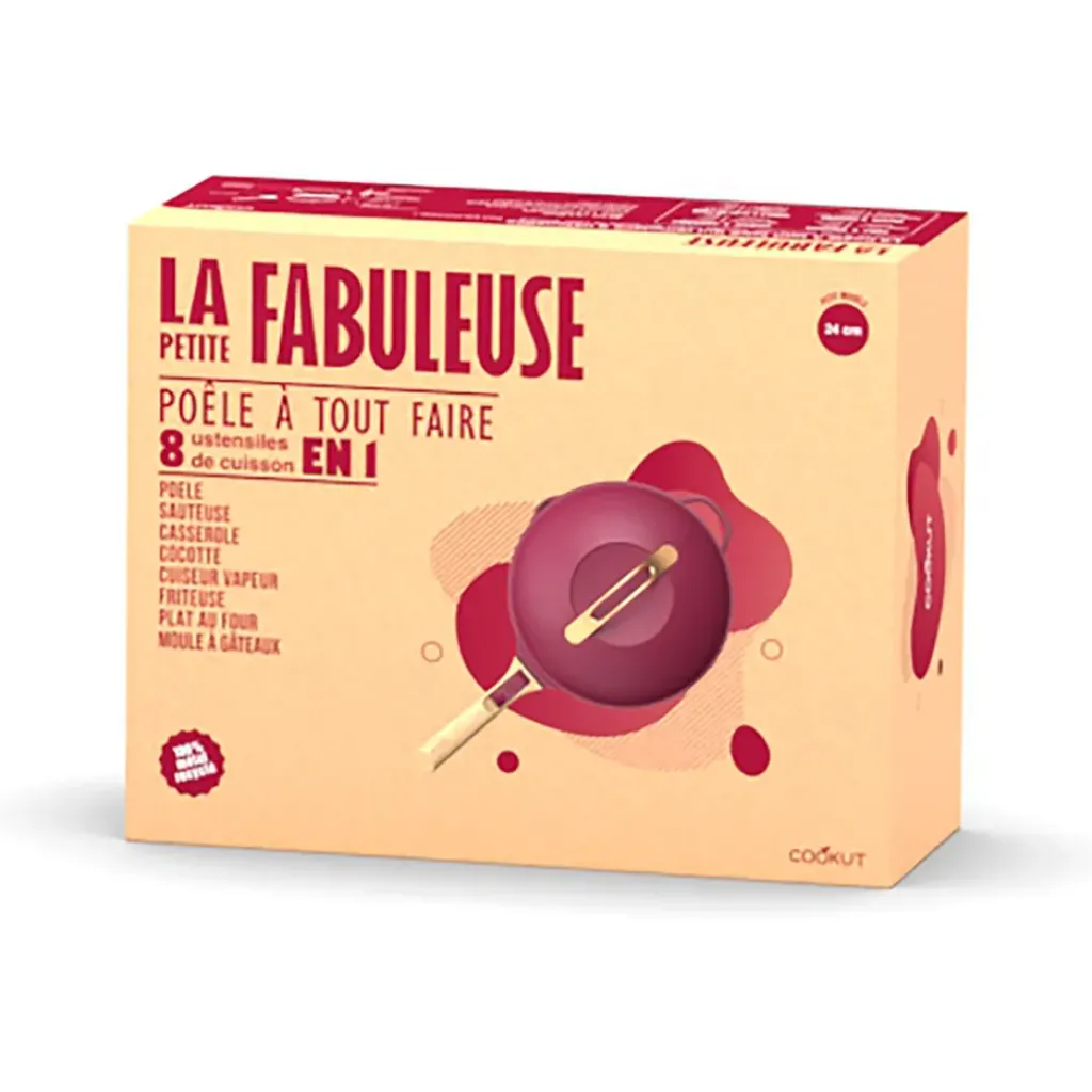Fabrique de Styles Poêle en aluminium rubis d24cm - La Fabuleuse* Plats Et Appareils De Cuisson