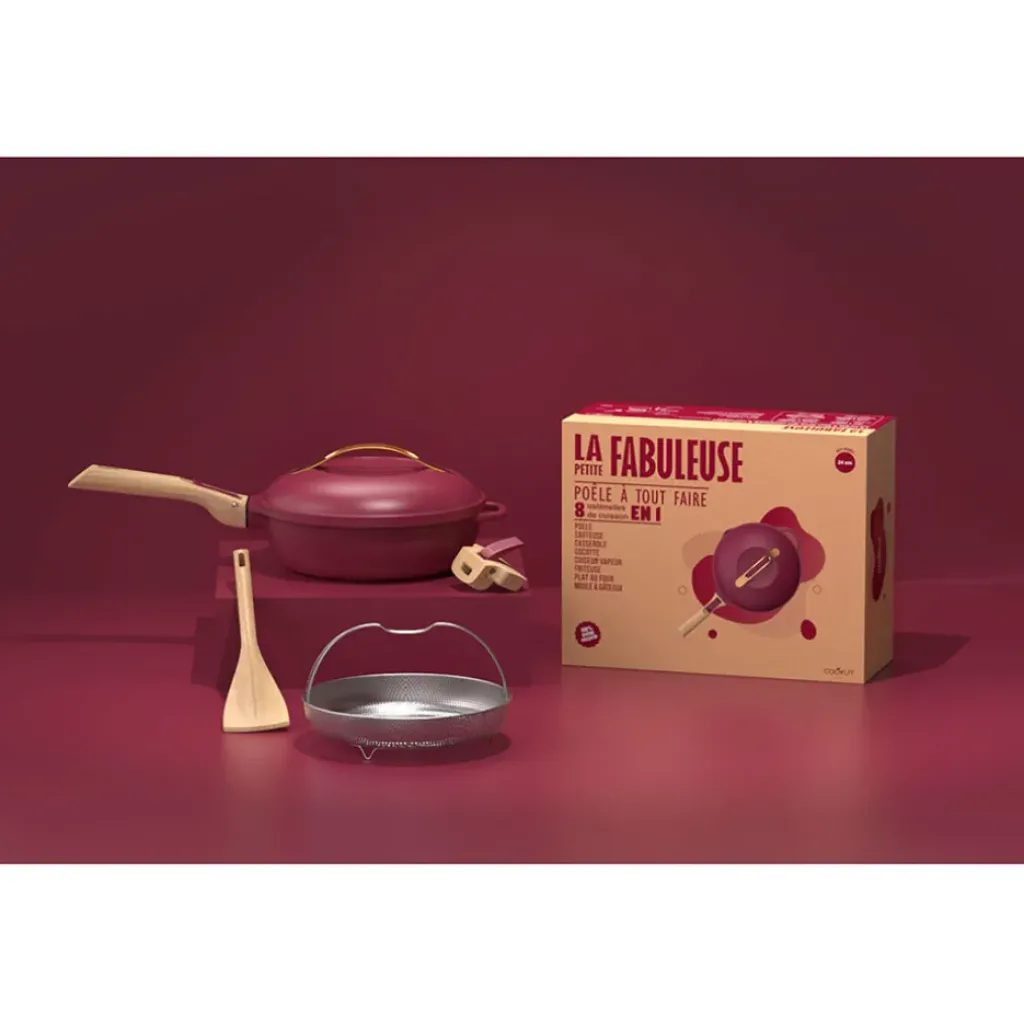 Fabrique de Styles Poêle en aluminium rubis d24cm - La Fabuleuse* Plats Et Appareils De Cuisson