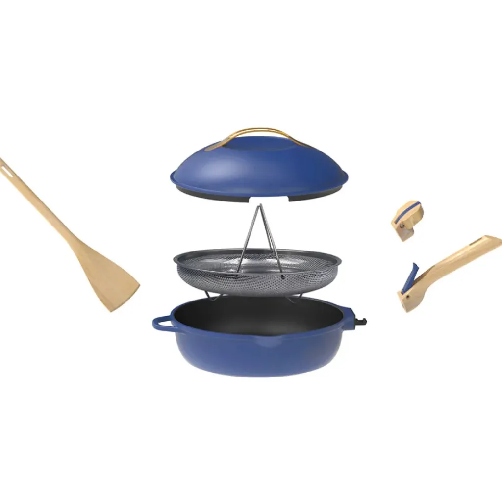 Fabrique de Styles Poêle en aluminium saphir d28cm - La Fabuleuse* Plats Et Appareils De Cuisson