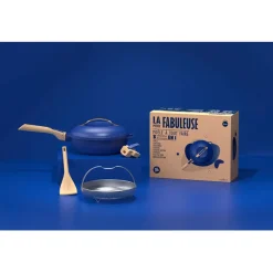 Fabrique de Styles Poêle en aluminium saphir d24cm - La Fabuleuse* Plats Et Appareils De Cuisson