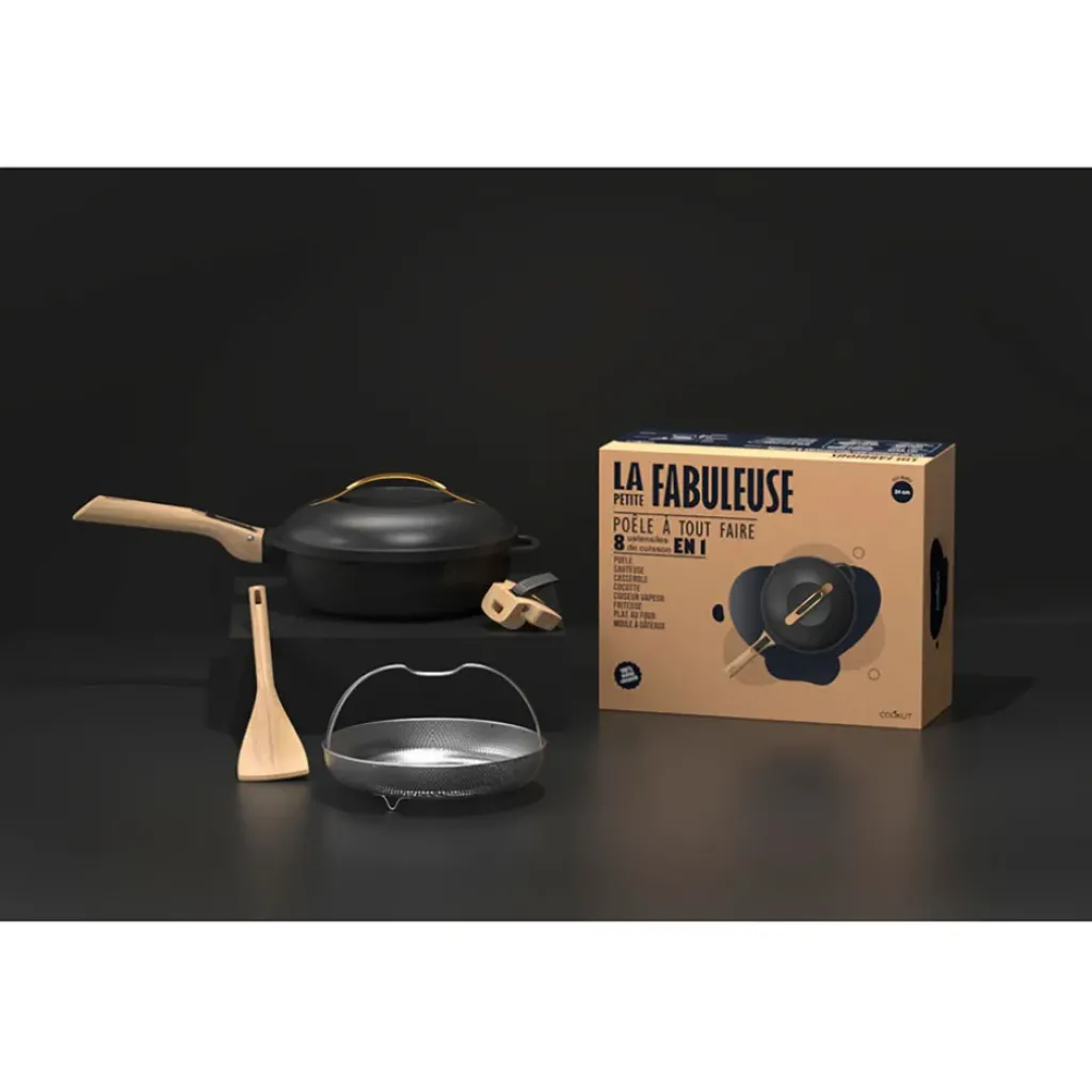 Fabrique de Styles Poêle météore d24cm - La Fabuleuse* Plats Et Appareils De Cuisson