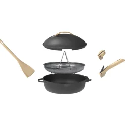 Fabrique de Styles Poêle météore d28cm - La Fabuleuse* Plats Et Appareils De Cuisson