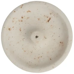 Fabrique de Styles Porte encens en ciment écru moucheté - Organic* Encens