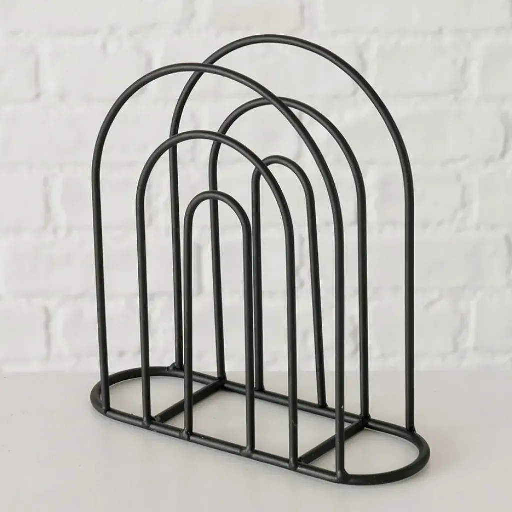 Fabrique de Styles Porte serviettes en fer 18x18cm - Ronia* Ustensibles De Cuisine