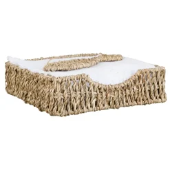 Fabrique de Styles Porte serviettes en jonc de mer et fer poisson - borneo* Accessoires De Table