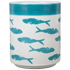 Fabrique de Styles Porte ustensiles poisson d13.5xh17cm en terre cuite - corfou* Petits Rangements