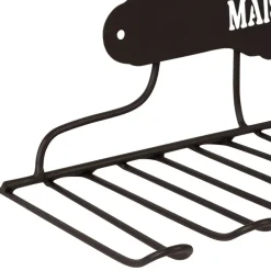 Fabrique de Styles Porte verres mural en fer - Maison De Famille* Petits Rangements