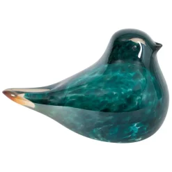 Fabrique de Styles Presse papier moineau en verre - Serin* Petits Objets Déco