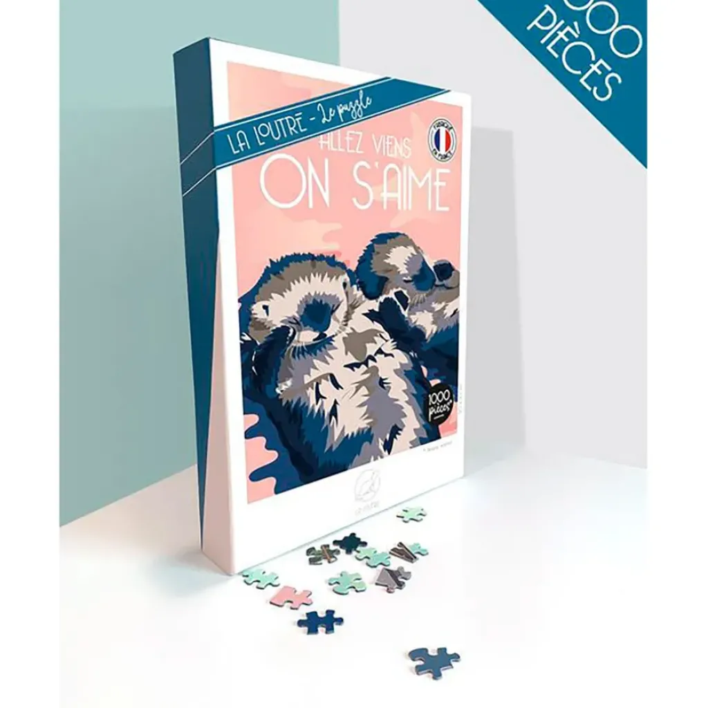 Fabrique de Styles Puzzle on s'aime 1000pcs 48x69cm* Puzzles