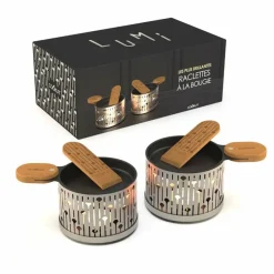 Fabrique de Styles Raclette à la bougie pour 2* Plats Et Appareils De Cuisson