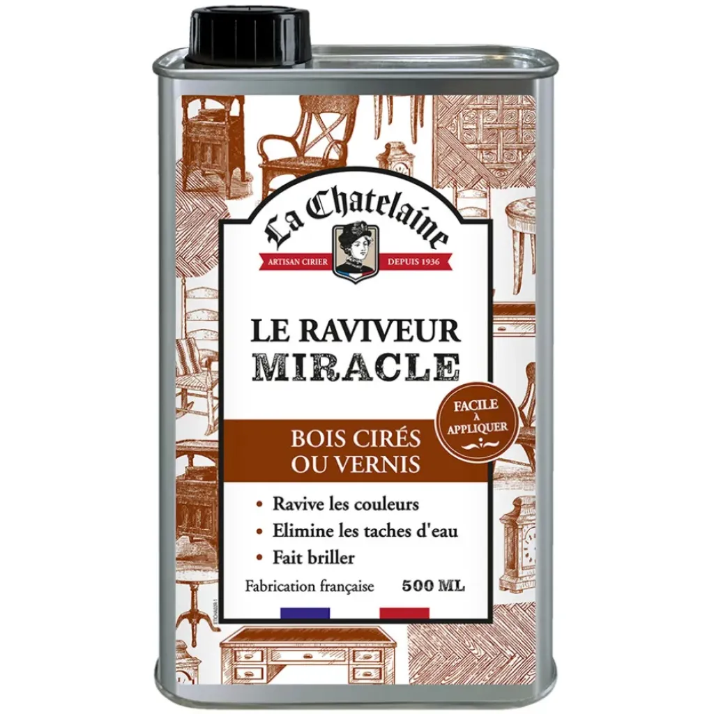 Fabrique de Styles Raviveur miracle pour bois cirés ou vernis 500ml* Produits Ménagers