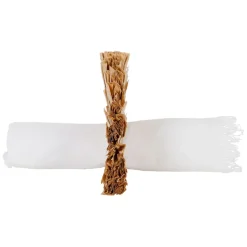 Fabrique de Styles Rond de serviette en raphia et fer* Serviettes De Table