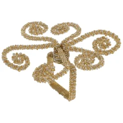 Fabrique de Styles Rond serviette d8x10cm - Artifice* Serviettes De Table