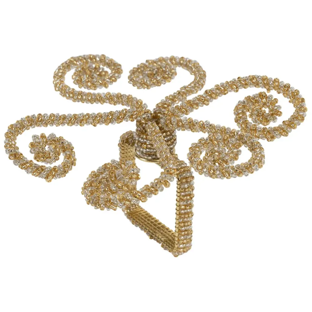 Fabrique de Styles Rond serviette d8x10cm - Artifice* Serviettes De Table