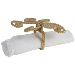 Fabrique de Styles Rond serviette d8x10cm - Artifice* Serviettes De Table