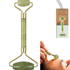 Fabrique de Styles Rouleau de massage en pierre jade* Accessoires Soins