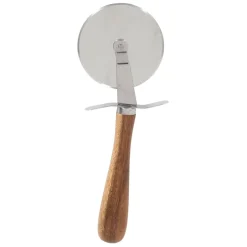 Fabrique de Styles Roulette à pizza en inox et bois - Ablis* Ustensibles De Cuisine