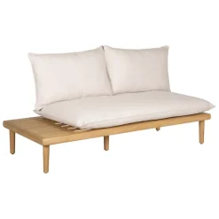 Fabrique de Styles Salon de jardin en acacia 3 places avec table écru - Cirina*Enfant Salons De Jardin|Jardin