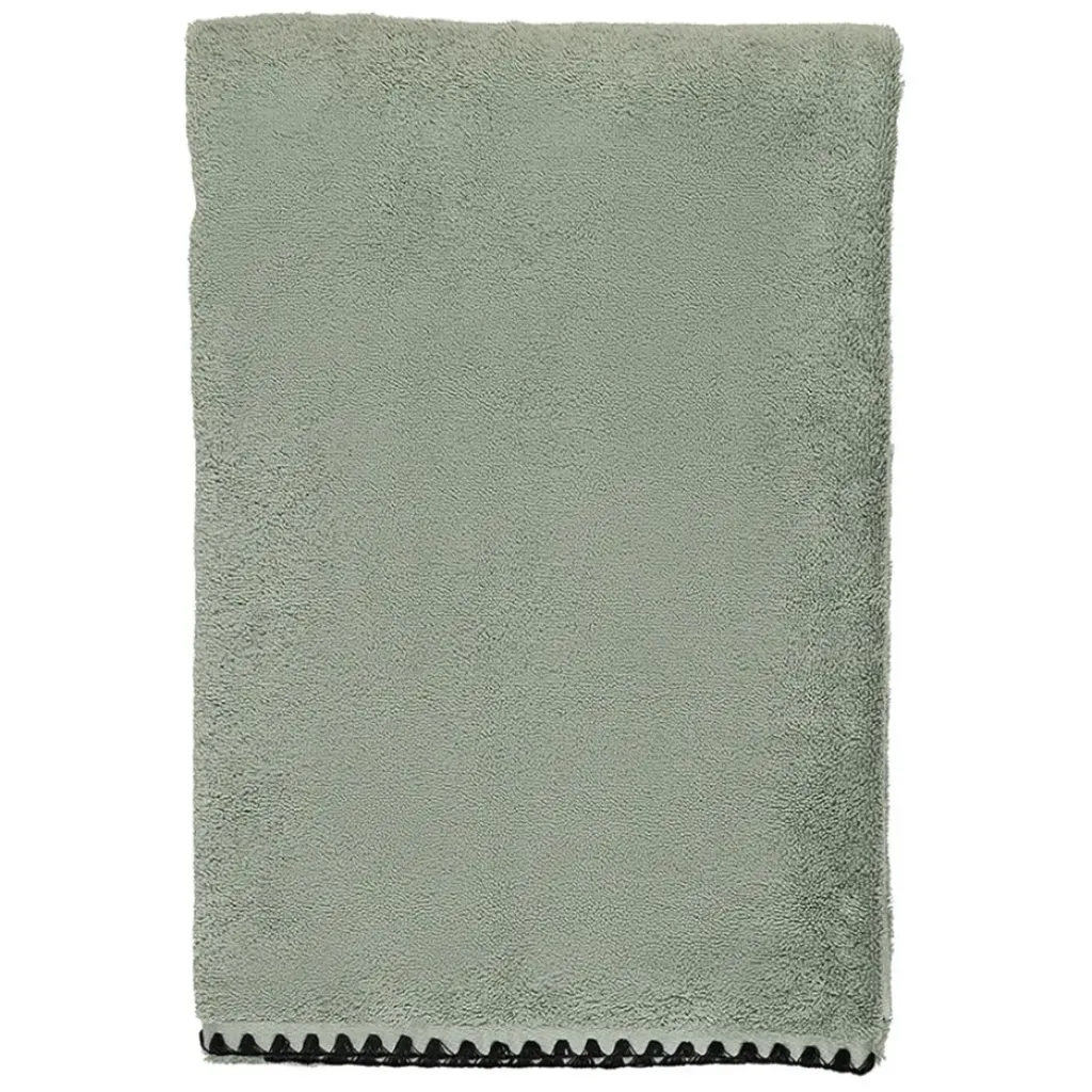 Fabrique de Styles Serviette de bain en coton celadon 70x130cm - Issey* Serviettes De Bain