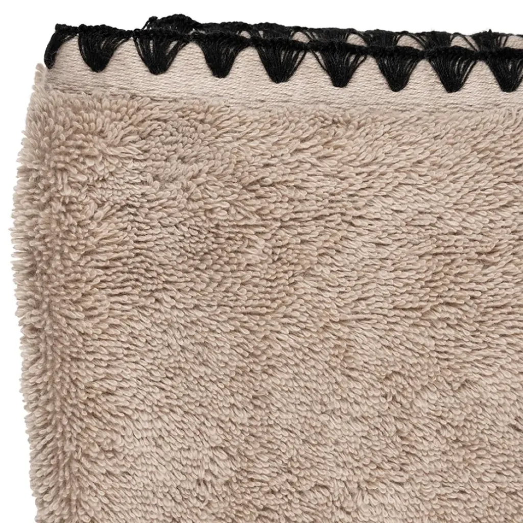 Fabrique de Styles Serviette de toilette en coton couleur lin 50x100cm - Issey* Serviettes De Bain