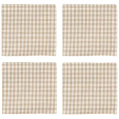 Fabrique de Styles Serviettes x4 40x40cm en coton - appoline* Serviettes De Table