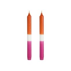 Fabrique de Styles Set de 2 bougies chandelier* Bougies Non Parfumées