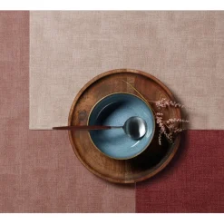 Fabrique de Styles Set de table rectangle saumon 46x33cm - Meli Melo* Sets De Table