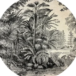 Fabrique de Styles Set de table vinyle jungle d35cm* Sets De Table