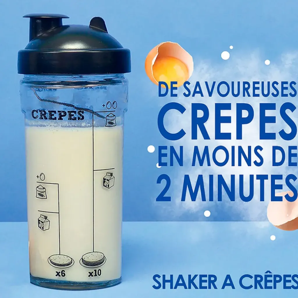 Fabrique de Styles Shaker à crèpes, pancakes et gauffres* Ustensibles De Cuisine