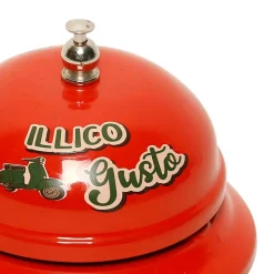 Fabrique de Styles Sonnette de table "pizza" en fer* Petits Objets Déco